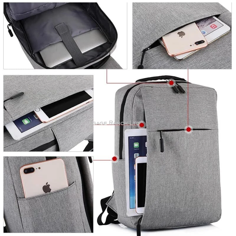 Single Zipper backpack - Image 3