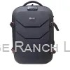 Weirsoon Hardbody Antitheft backpack with red clasps - L