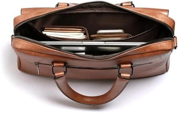 Weixier Executive Side bag - Light Brown - Image 6