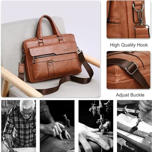 Weixier Executive Side bag - Light Brown
