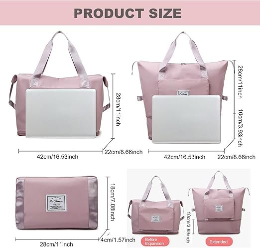 Multipurpose Expandable water resistant Duffle bag