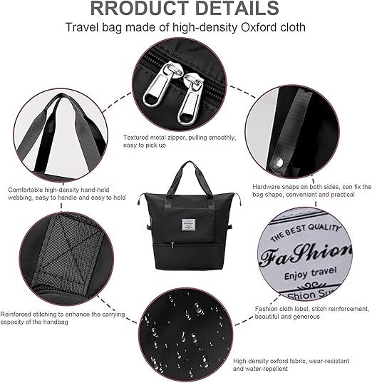 Multipurpose Expandable water resistant Duffle bag - Image 7