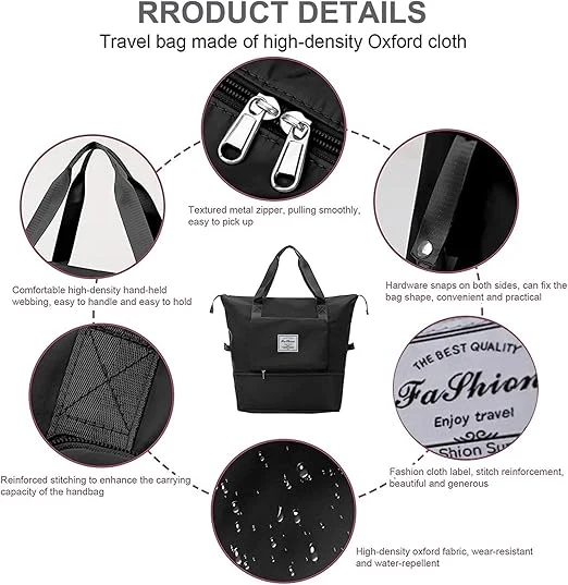 Multipurpose Expandable water resistant Duffle bag - Image 7