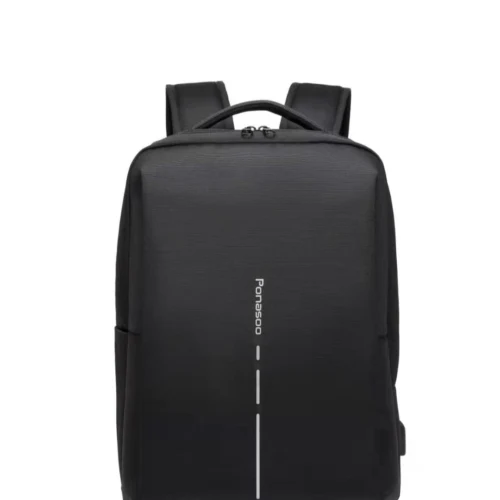 Ponasoo 3536 minimalist backpack black – stylish everyday backpack in Kenya