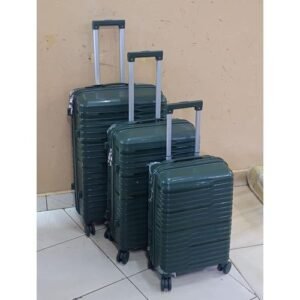 Rubber hard shell suitcase set, large travel luggage set, spinner wheel suitcase, durable travel luggage, 27 inch suitcase, 28 inch luggage, 29 inch suitcase, 30 inch travel bag, hard case luggage set, large capacity travel suitcase