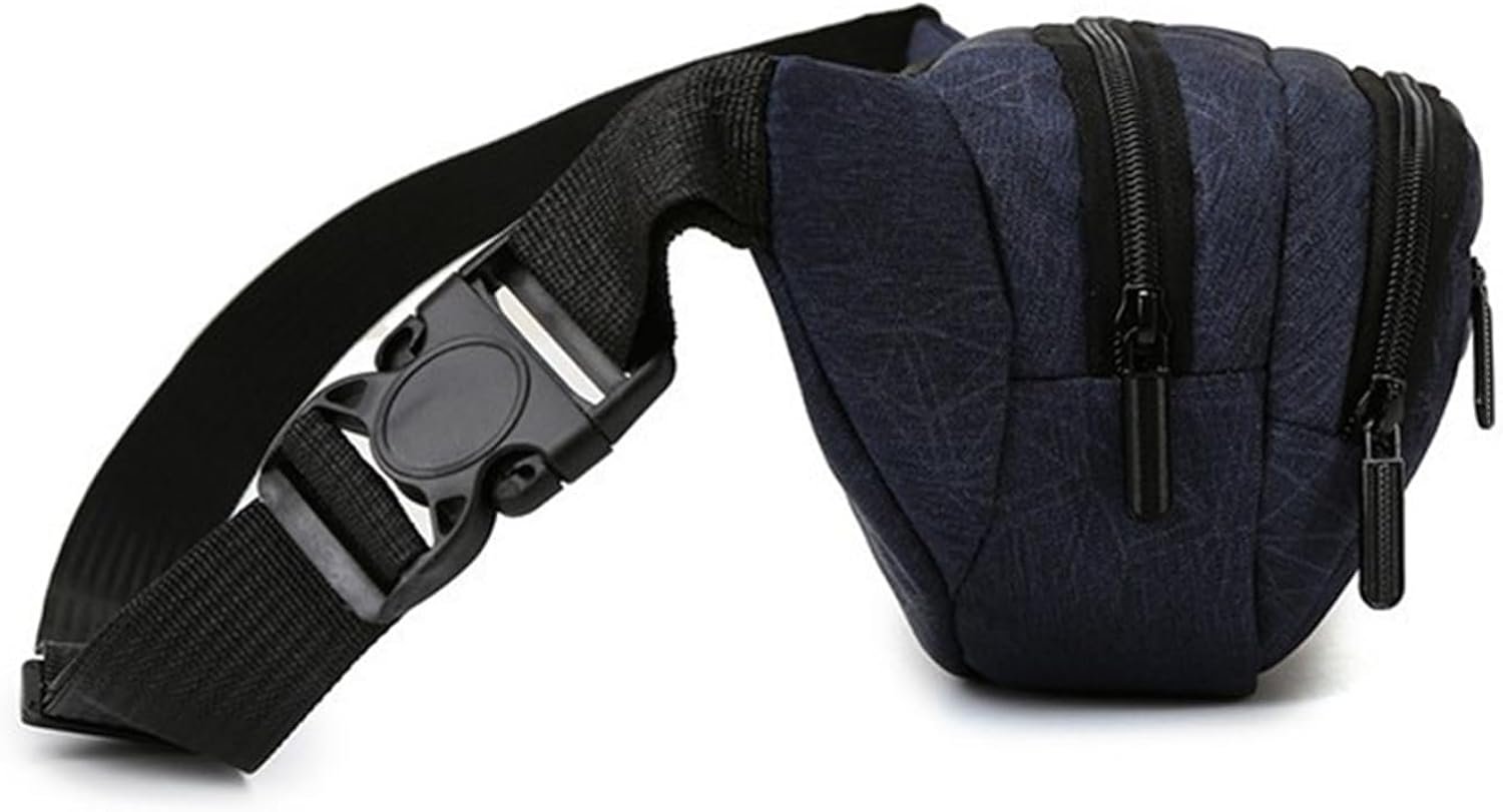 waist bag, fanny pack, belt bag, crossbody waist pouch, travel waist bag, lightweight waist bag, unisex waist bag