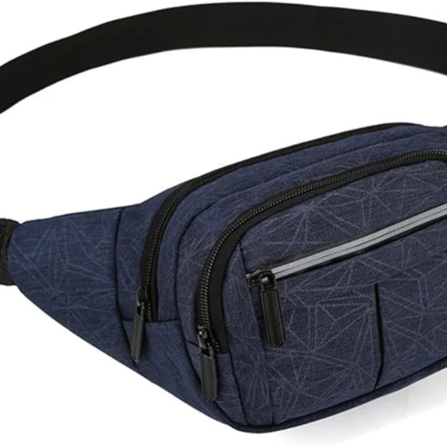 waist bag, fanny pack, belt bag, crossbody waist pouch, travel waist bag, lightweight waist bag, unisex waist bag