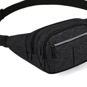 waist bag, fanny pack, belt bag, crossbody waist pouch, travel waist bag, lightweight waist bag, unisex waist bag