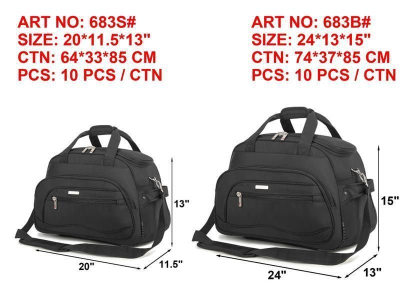 Omaya 683B# Duffel Compact Rolling Travel Bag - Image 3