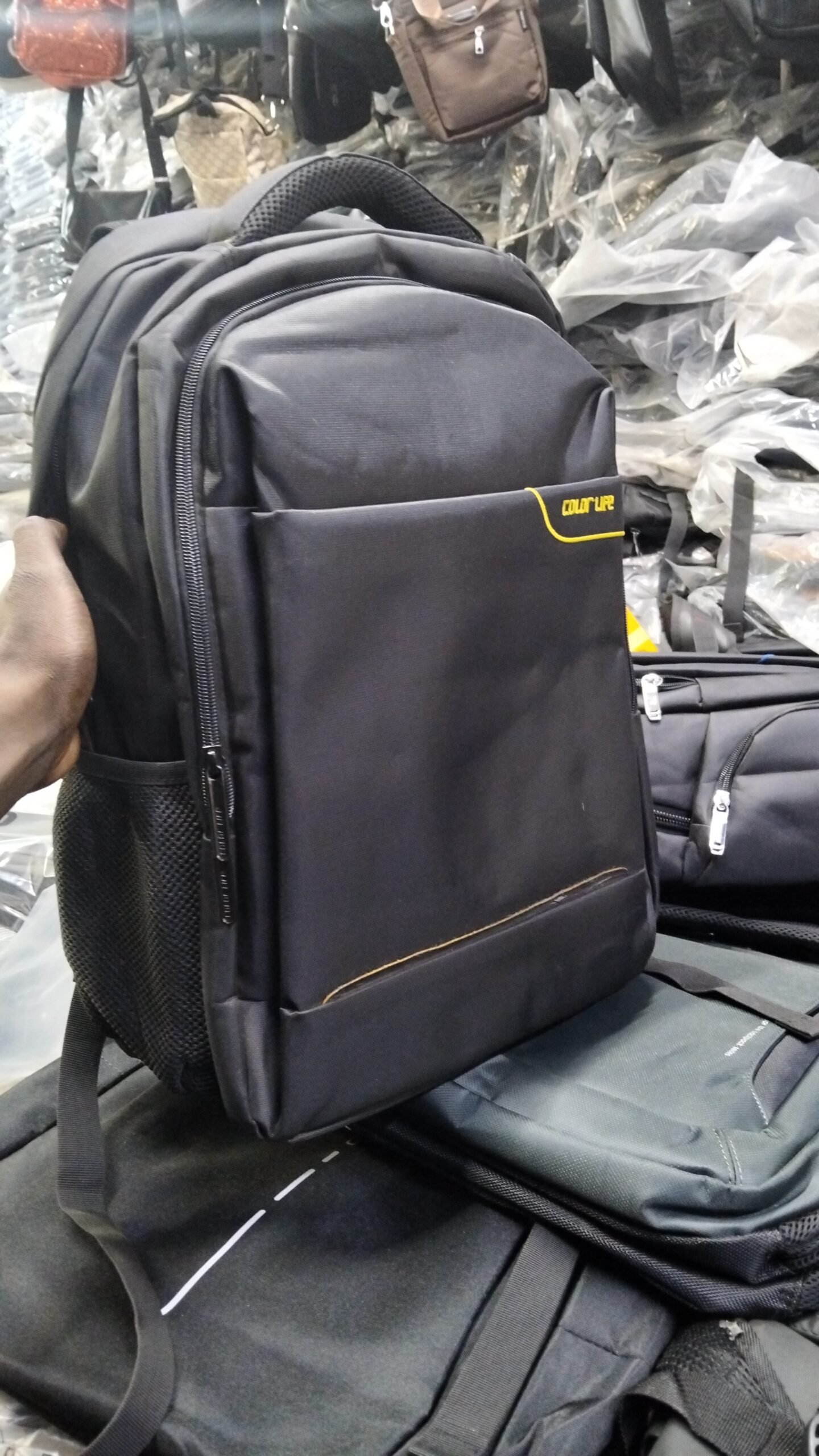 Color life, laptop backpack, anti theft laptop backpack, business backpack, waterproof laptop bag, travel backpack, executive laptop backpack, office laptop bag, professional backpack, durable laptop bag, modern business backpack