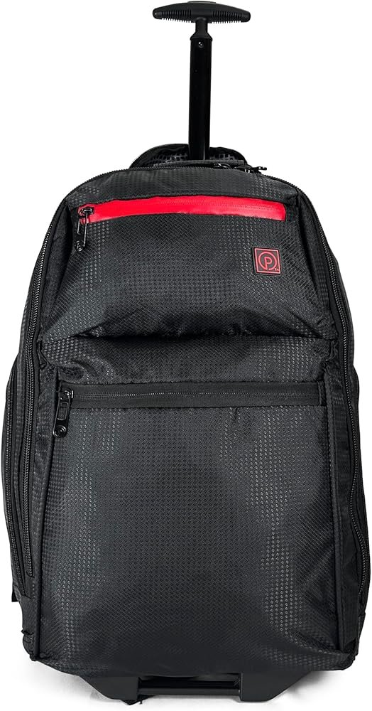 Rolling Backpack, Travel Backpack, Wheeled Backpack, 22 Inch Backpack, Carry On Backpack, Business Travel Bag, Laptop Rolling Bag, Convertible Backpack, Travel Luggage Backpack