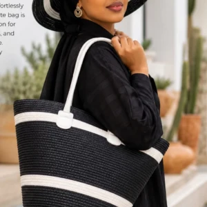 Striped Tote Bag Kenya in multiple colours for summer beach and everyday use