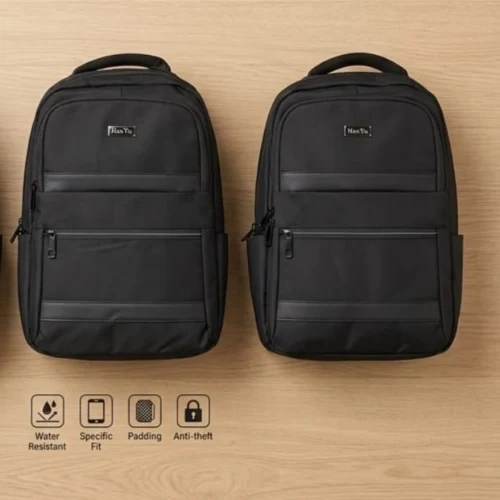 UrbanShield Hao yu Executive Laptop Backpack with water-resistant material, padded laptop compartment and anti-theft design available at Luggage Ranch Kenya.