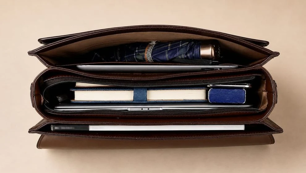 Premium 14" Executive Security Lock Briefcase - Image 3