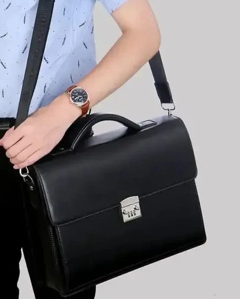Premium 14" Executive Security Lock Briefcase - Image 2